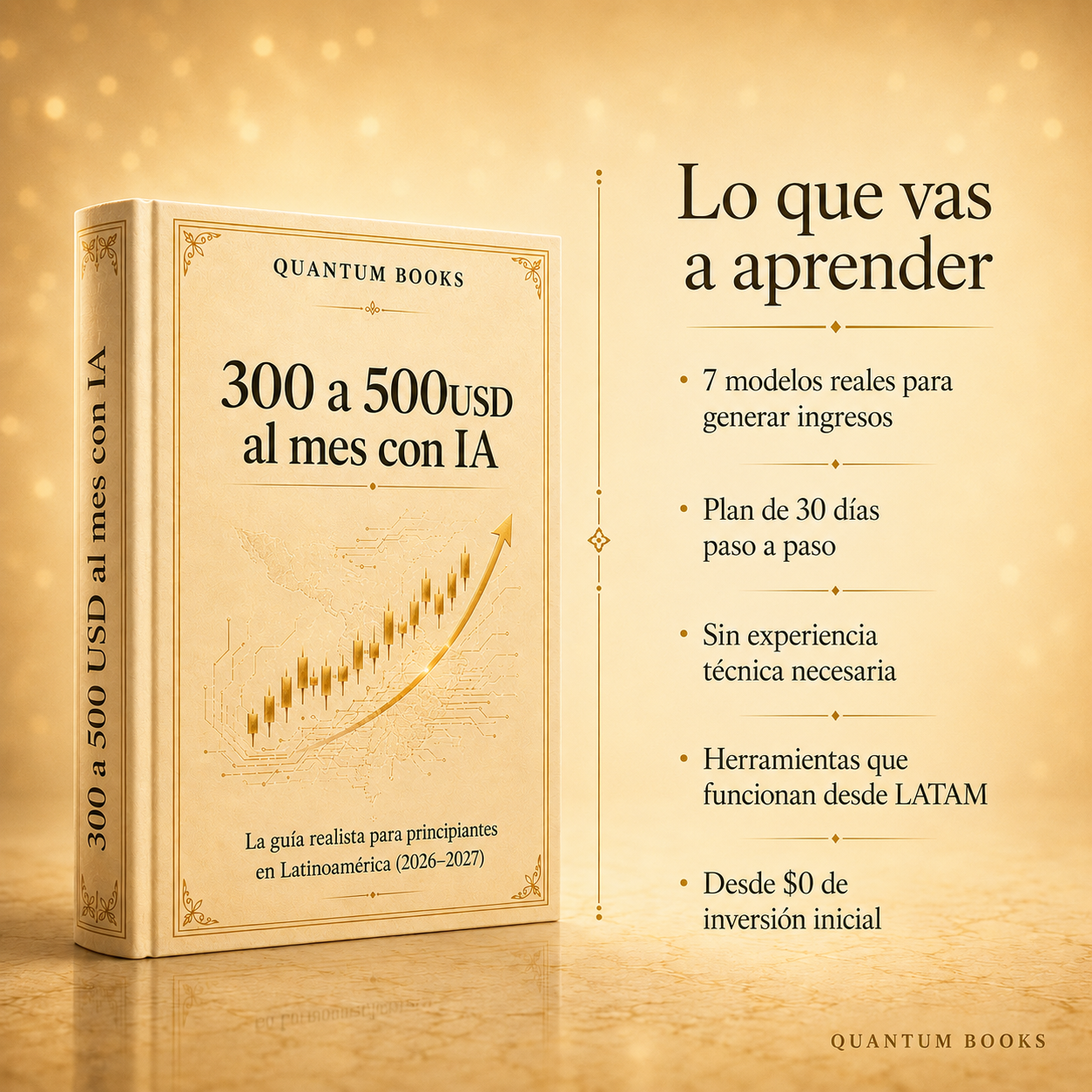 300 a 500 USD al Mes con IA