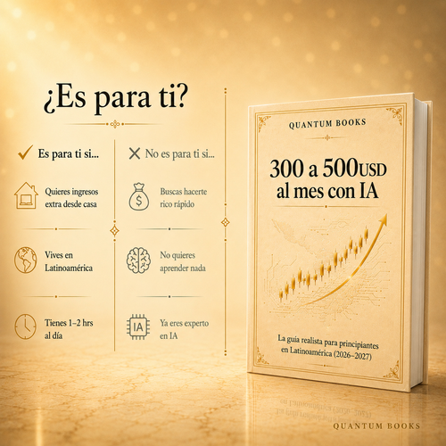 300 a 500 USD al Mes con IA